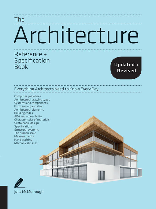 Cover image for The Architecture Reference & Specification Book updated & revised